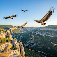 Gorges du Tarn - Vultures